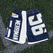 Rugby Panel Mesh Shorts
