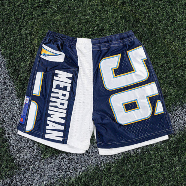 Rugby Panel Mesh Shorts