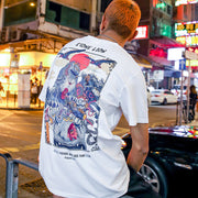 Printed short sleeves T-shirt