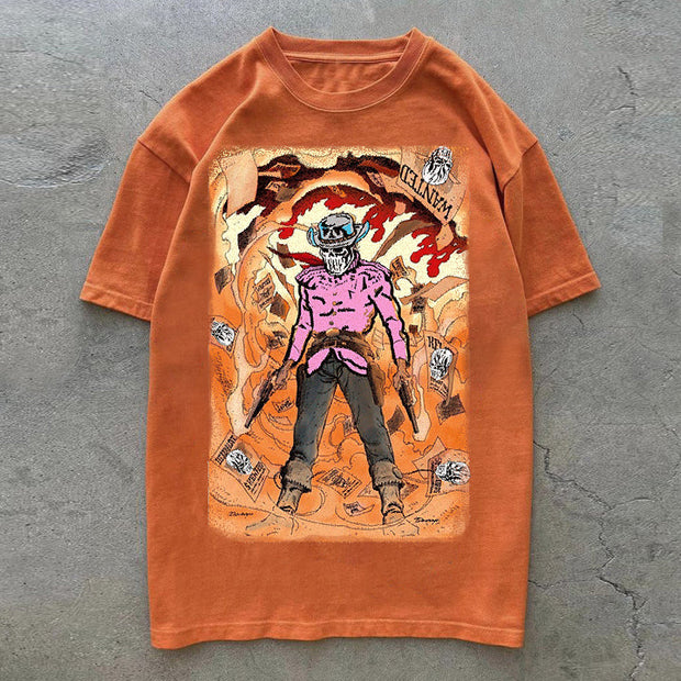 Limited Edition Wild West Cowboy Casual Street Tee