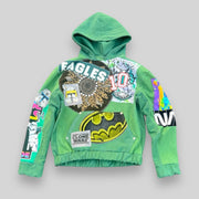 Limited Edition Hip-Hop Street Rap Music Spliced Hoodie