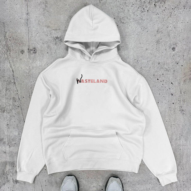 Wasteland Print Long Sleeve Hoodies