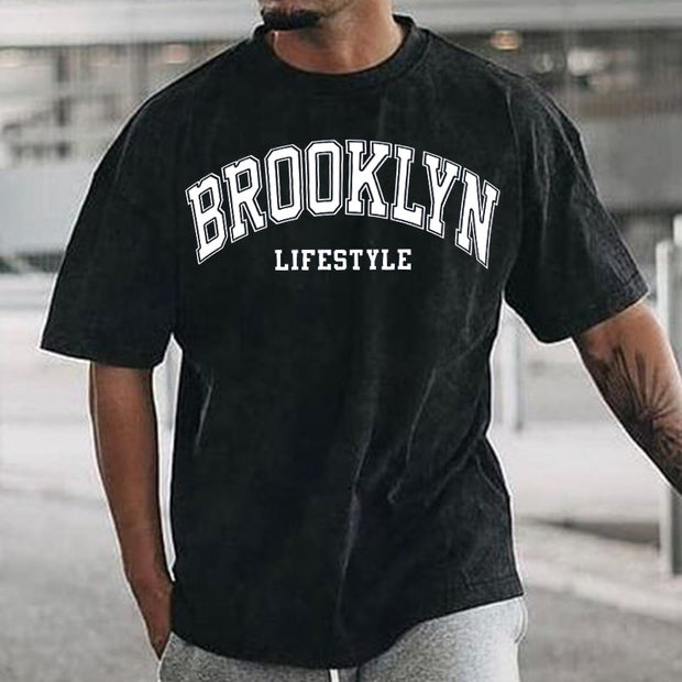 Brooklyn Print Short Sleeve T-Shirt