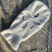 Funny CS Embroidered Knit Hat Headgear