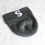 Embroidered cold hat knitted hat woolen hat couple pointed hat