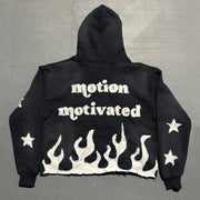 Supercar Lucky Star patch hoodie