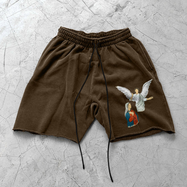 Retro personality casual casual street shorts