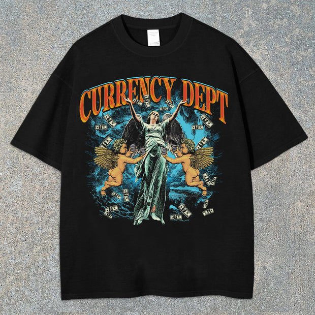 Angel Graphic Short Sleeve T-Shirt