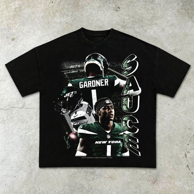 New York Casual Street Football T-Shirt