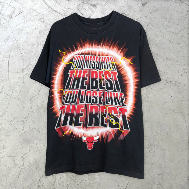 Fashion trend letter print hip-hop short-sleeved T-shirt