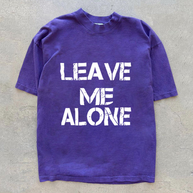 Fashion Casual Letter Print Loose T-Shirt