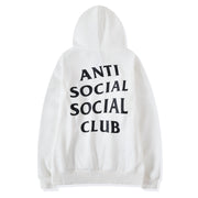 Fashion Kanye crooked letters men and women loose cotton couple sweater