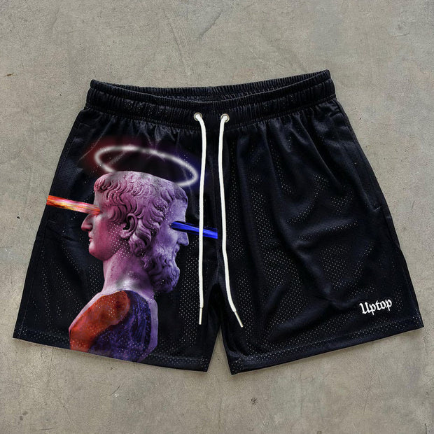 Casual Fashion Printed Track Shorts