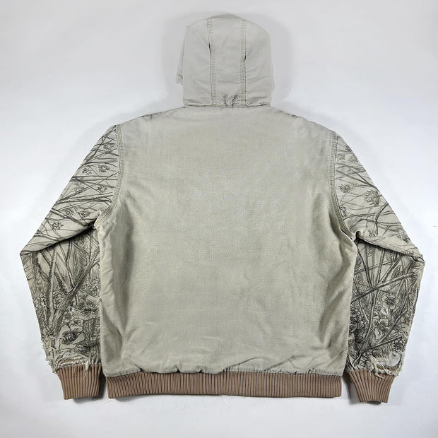 Valley Pattern Fleece Work Jacket