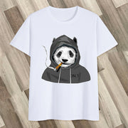 Funny fashion printed round neck short sleeve T-shirt