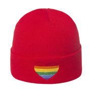 Warm knitted hat gradient love fashion woolen hat