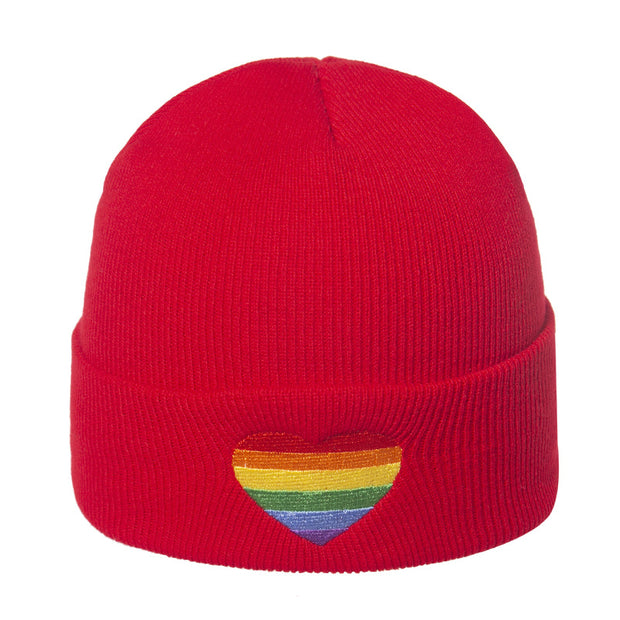 Warm knitted hat gradient love fashion woolen hat