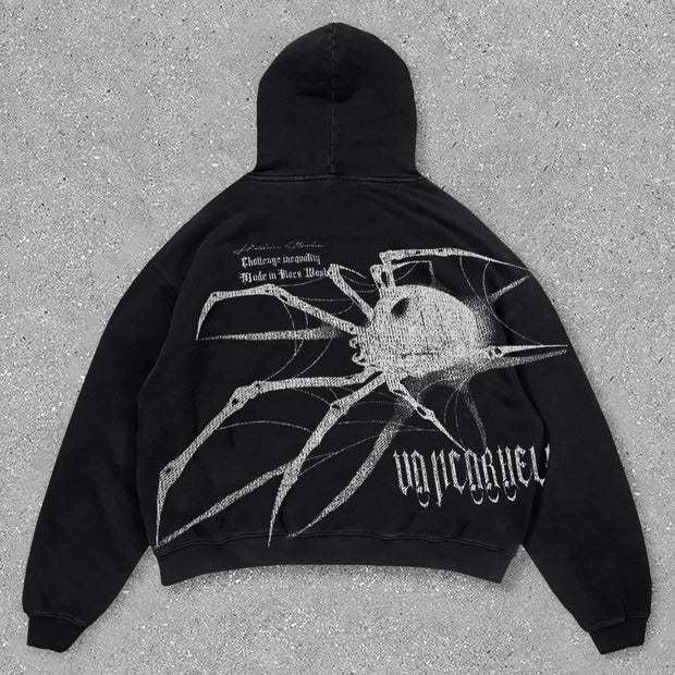 Spider Oversized Hoodie