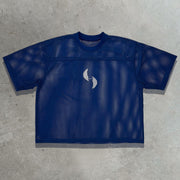 God Got Me Casual Street Mesh Panel Jersey