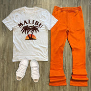 Casual Fashion Preppy Graphic Pants Set