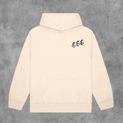 Casual Get Rich Or Die Print Long Sleeve Hoodies