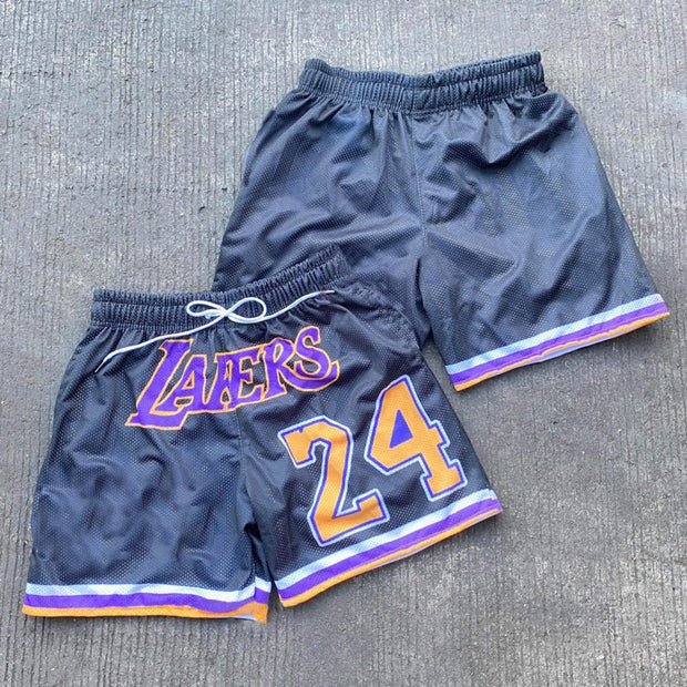 Preppy Athletic Mesh Shorts