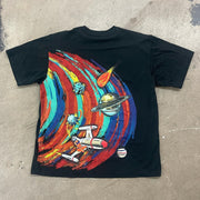 Shattered Hearts Print Short Sleeve T-Shirt
