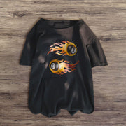 Personalized printed short-sleeved T-shirt