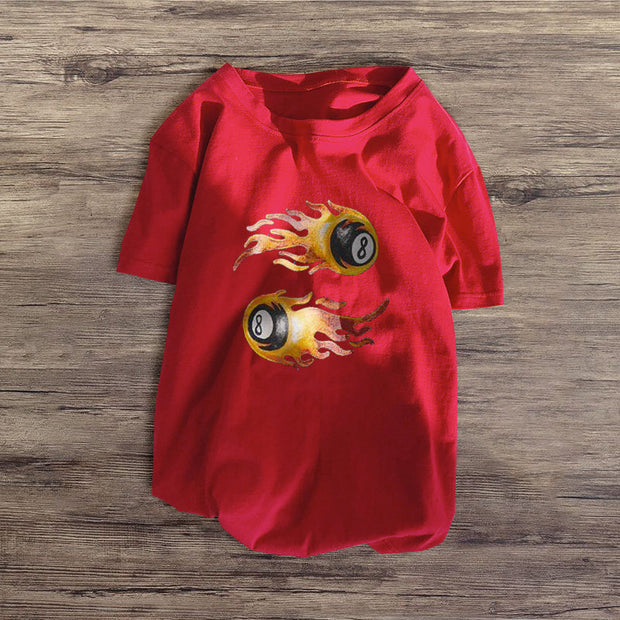 Personalized printed short-sleeved T-shirt