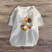 Personalized printed short-sleeved T-shirt