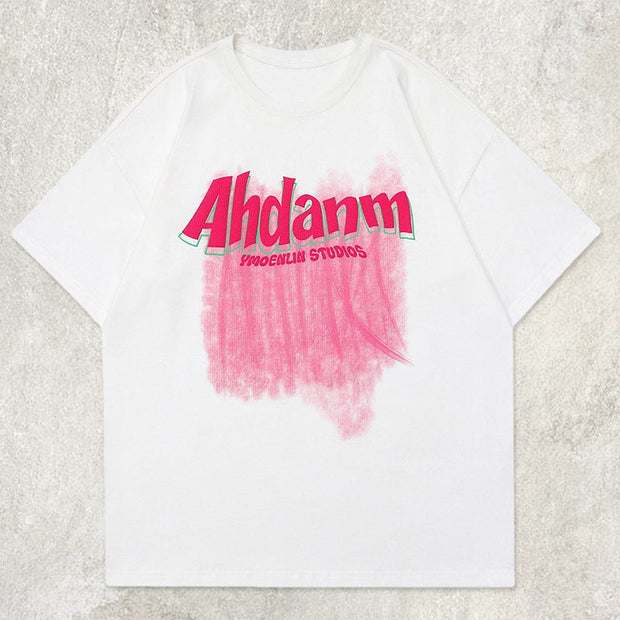 Ahdanm Letters Graphic Tee