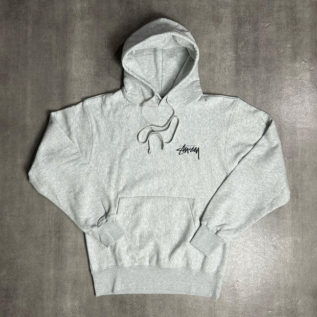 Billiards No.8 Print Long Sleeve Hoodies