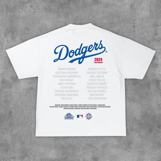 Champion Team Print Short Sleeve T-Shirt