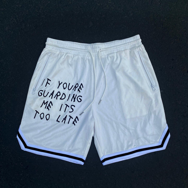 Casual Fashion Letter Print Shorts