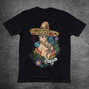 Street Style Print Crew Neck Short Sleeve T-Shirt