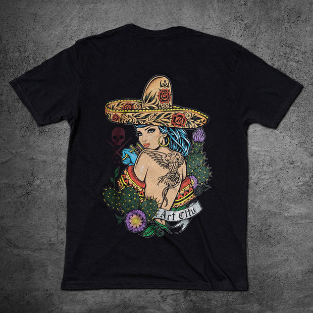 Street Style Print Crew Neck Short Sleeve T-Shirt