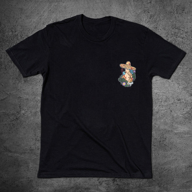 Street Style Print Crew Neck Short Sleeve T-Shirt