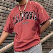 California Print Short Sleeve T-Shirt