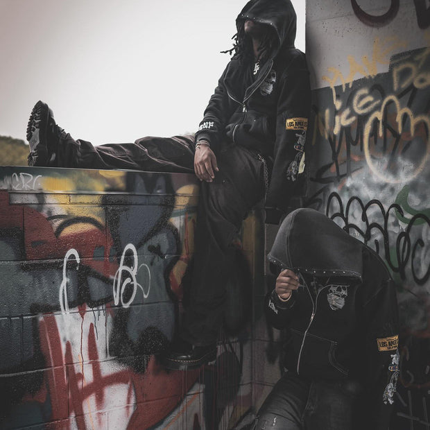 Money Slave Street Zip Hoodie