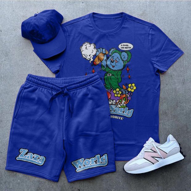Personalized Casual Print Loose T-Shirt Set