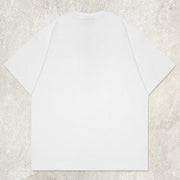 musical note print short-sleeved T-shirt