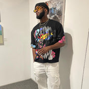 Our black is beautiful printed T-shirt