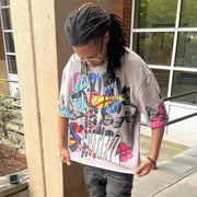 Our black is beautiful printed T-shirt