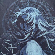 Moonlight girl casual retro street T-shirt