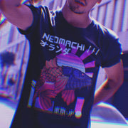 KAORI Cyberpunk Print Short Sleeve T-Shirt