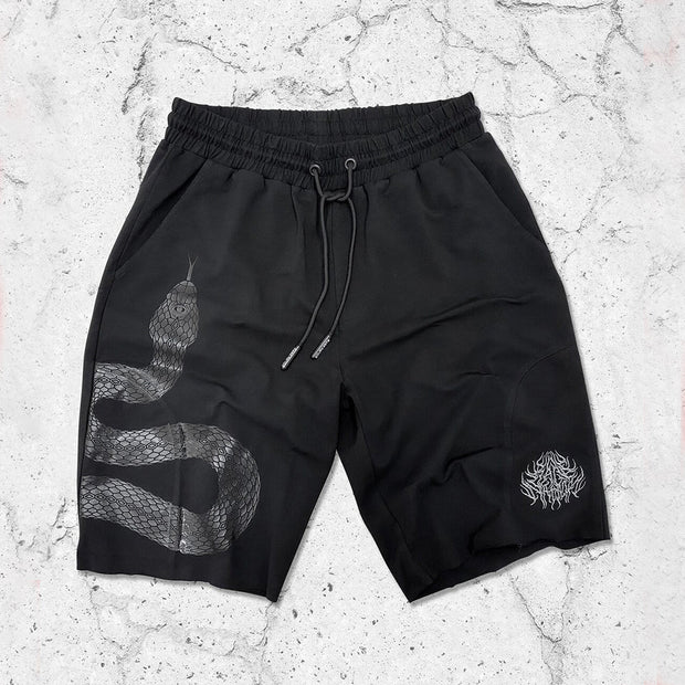 Street Snake Print Shorts