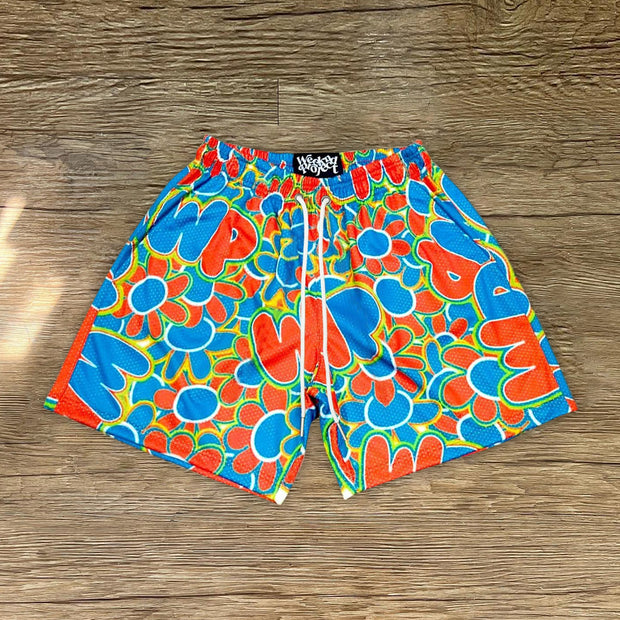 Sporty Print Shorts