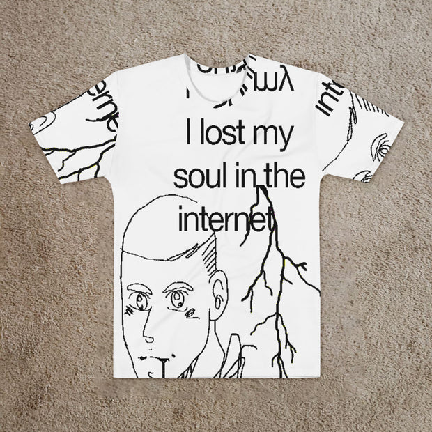 Personalized printed short-sleeved T-shirt men