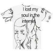 Personalized printed short-sleeved T-shirt men