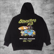 Casual beach party hoodie